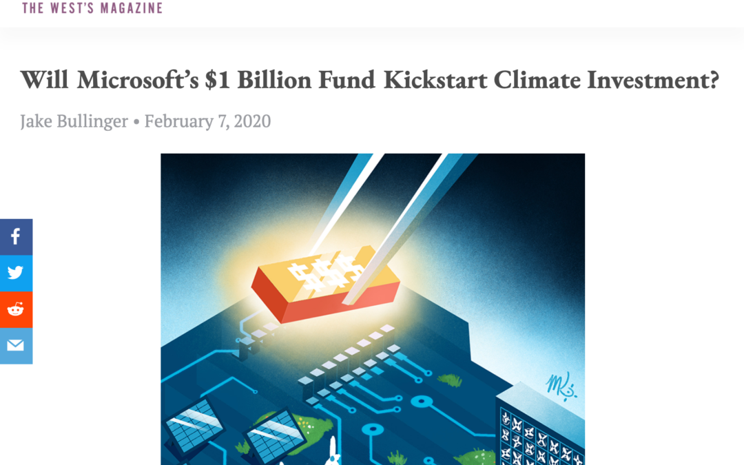 YNTR: Will Microsoft’s $1 Billion Fund Kickstart Climate Investment?
