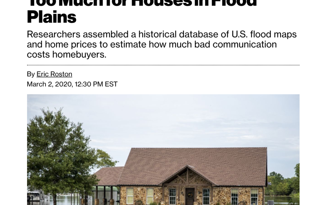 YNTR: Americans Are Paying $34 Billion too Much for Houses in Flood Plains
